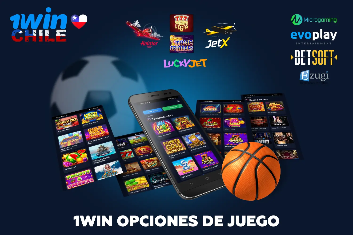 La aplicación 1win Chilli ofrece una amplia sección de juegos de proveedores de renombre, así como apuestas en casi todos los deportes