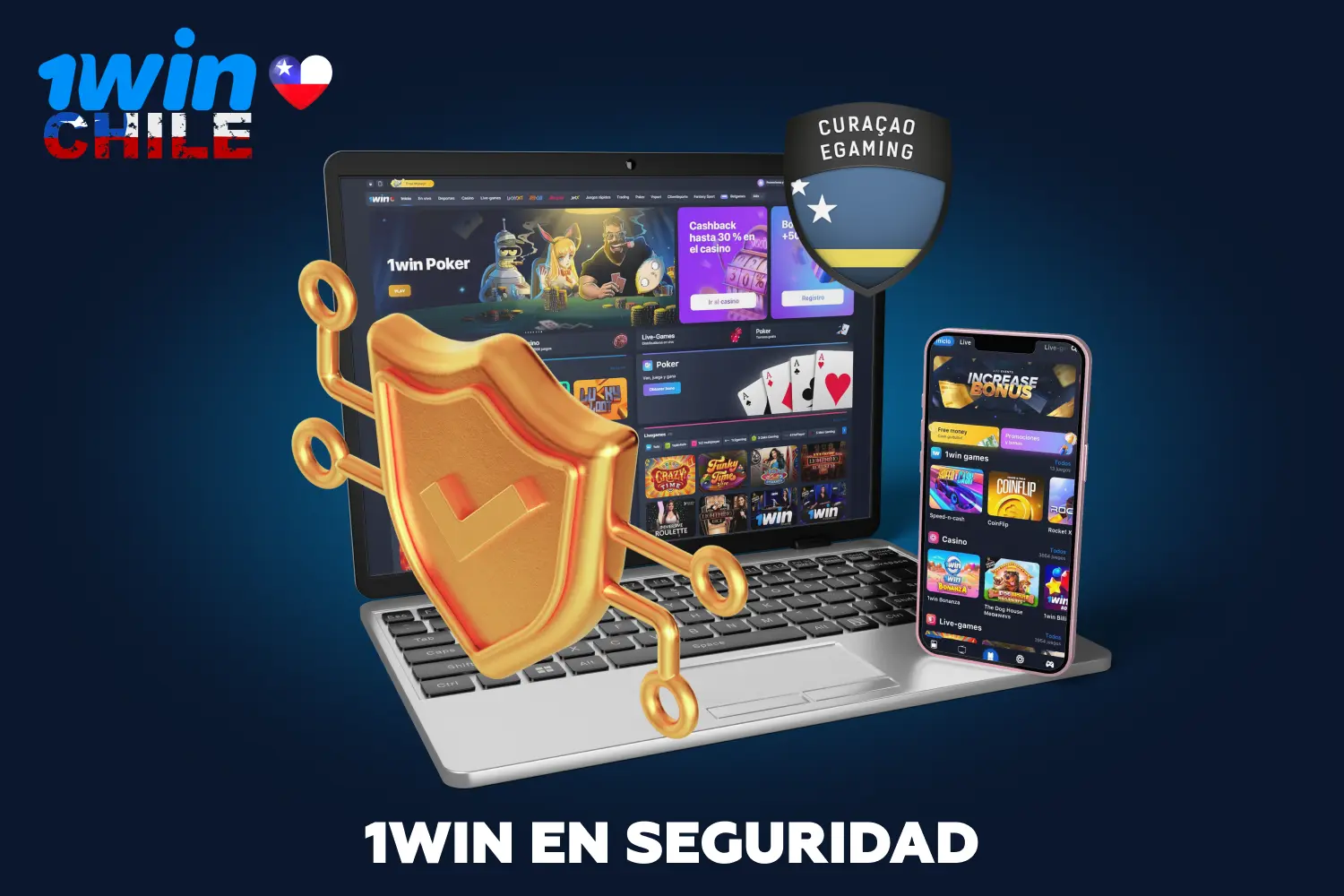 Los jugadores de Chile pueden estar seguros de que utilizar la aplicación 1win es seguro gracias a su alto grado de protección