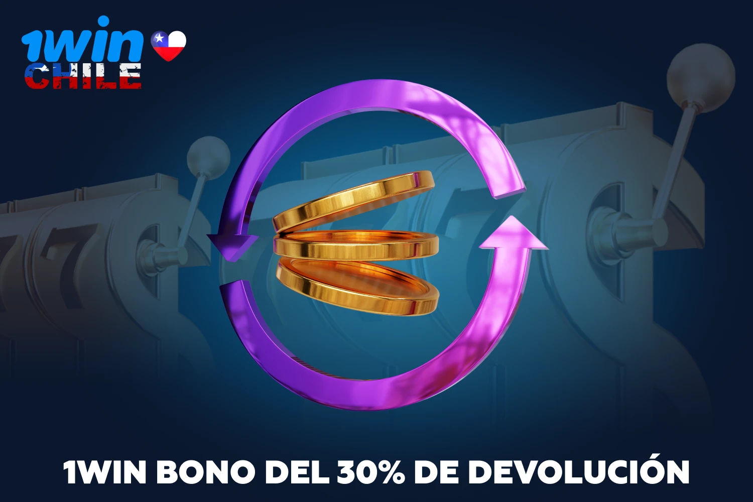 Cualquier cliente chileno puede participar en el programa 1win Unlimited Cashback en la sección Casino al jugar a las tragaperras