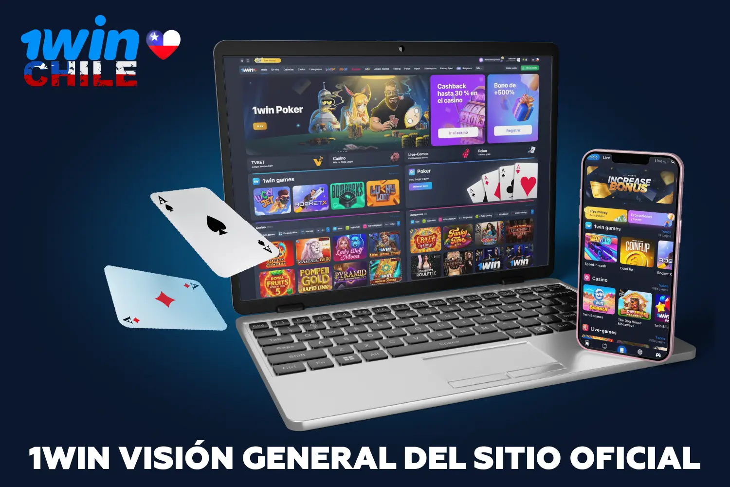 El sitio oficial de 1win en Chile tiene un diseño agradable, y ofrece apuestas deportivas, servicios de casino y una gama de juegos en línea