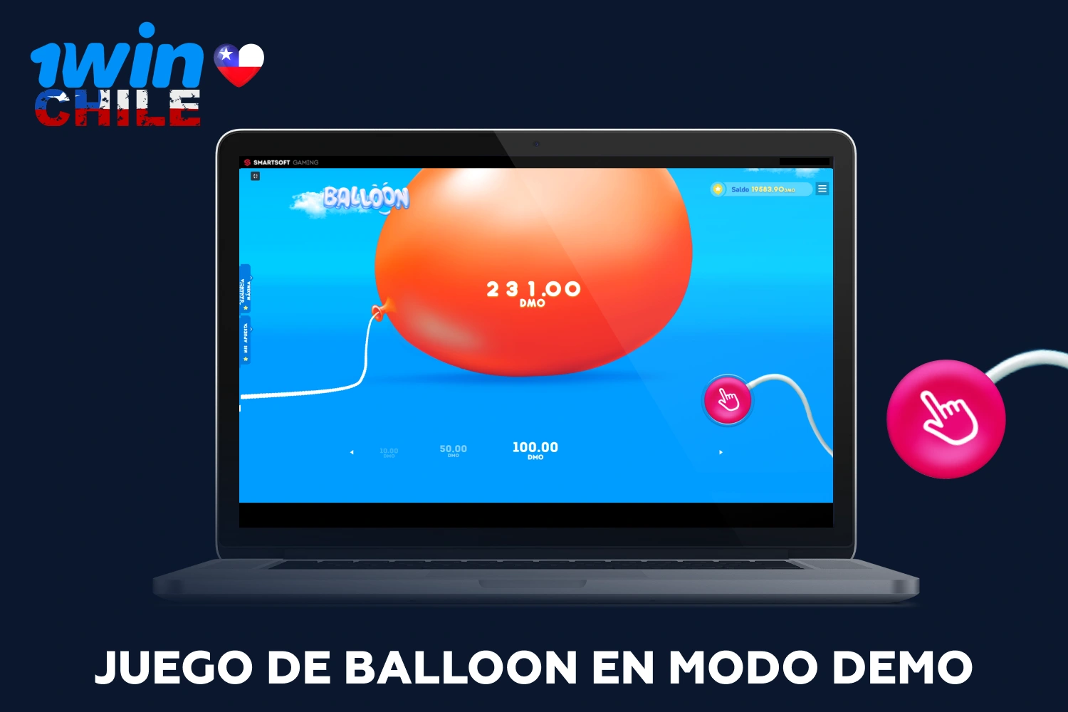 El modo demo de Balloon 1win te permite jugar gratis, probar estrategias y aprender el juego sin necesidad de registrarte ni pagar